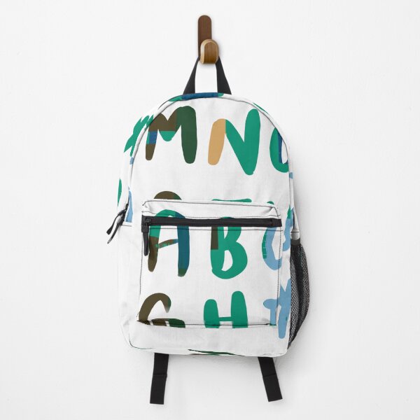 Item preview, 26 Capital letters English language Alphabet blue green designed and sold by chuckletuckle.