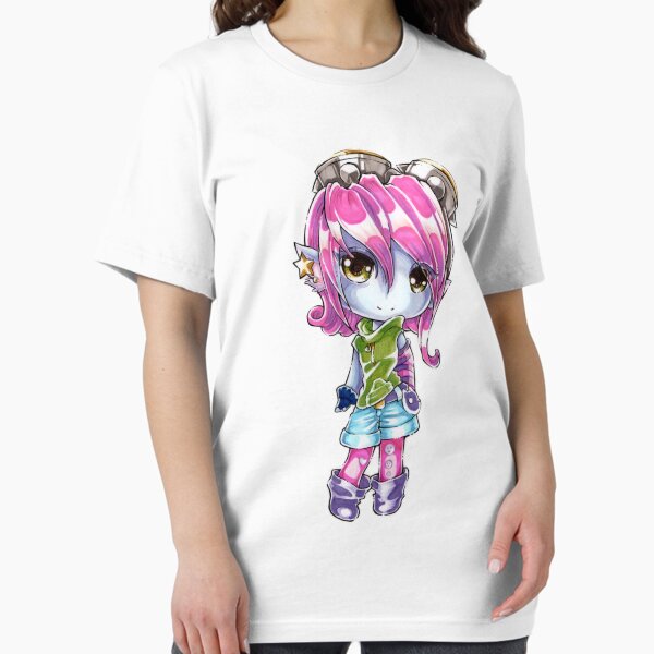Vista previa del artículo con la obra «Chibi Riot Girl Tristana», diseñado y vendido por Pixel-League.
