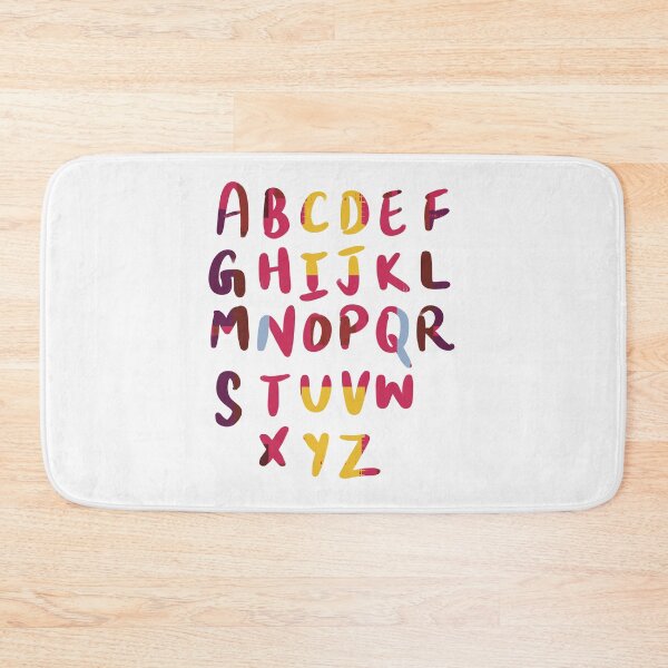 Item preview, 26 Capital letters English language Alphabet red yellow designed and sold by chuckletuckle.