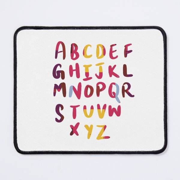 Item preview, 26 Capital letters English language Alphabet red yellow designed and sold by chuckletuckle.