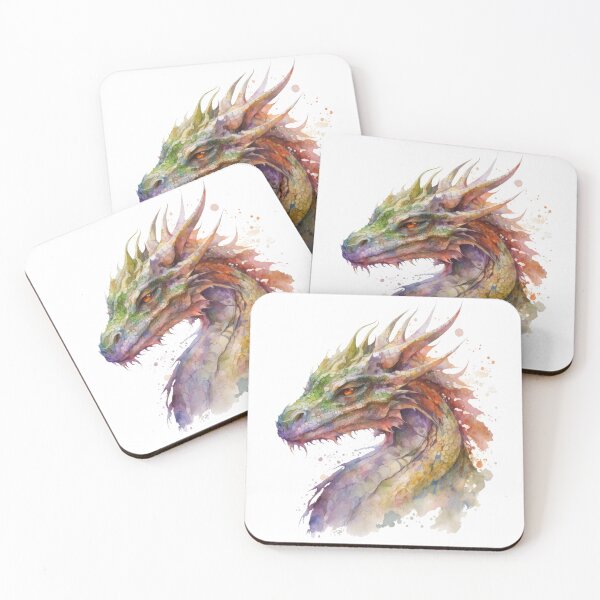 Item preview, Fantasy Dragon in Watercolor 9 designed and sold by NateFellhauer.