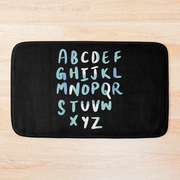 Item preview, 26 Capital letters English language Alphabet white designed and sold by chuckletuckle.