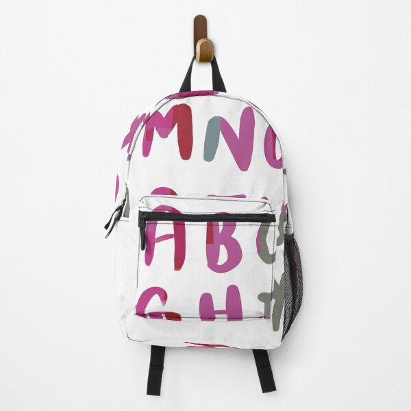 Item preview, 26 Capital letters English language Alphabet pink maroon designed and sold by chuckletuckle.