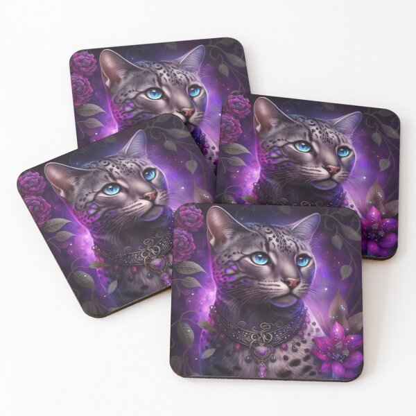 Item preview, Shimmery Bengal Cat  designed and sold by Nocturne  Paws.