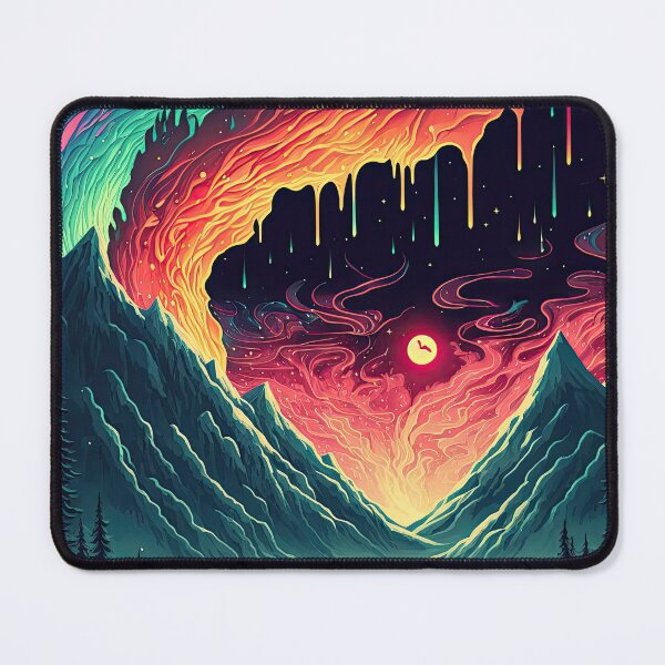 Item preview, Psychedelic Alien Landscape designed and sold by SeedDesign.