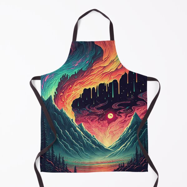 Item preview, Psychedelic Alien Landscape designed and sold by SeedDesign.