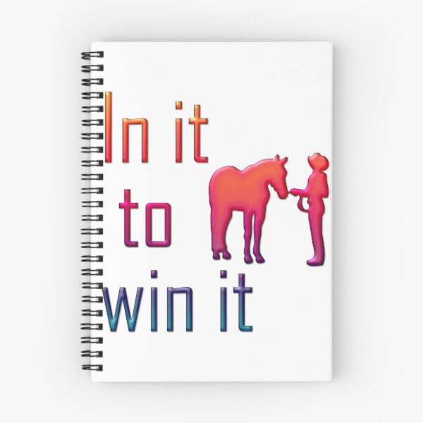 Item preview, In It To Win It - Halter or Showmanship designed and sold by Stuffnthingz.