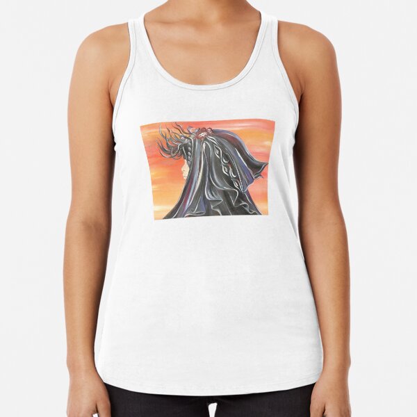 Girl in the Desert Racerback Tank Top