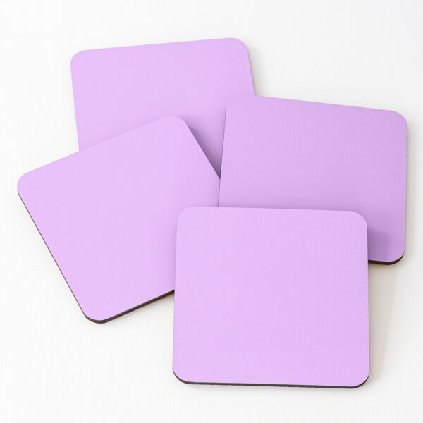 Item preview, Lavender Purple Pretty Pastel Solid Colour designed and sold by Ninjakandy.
