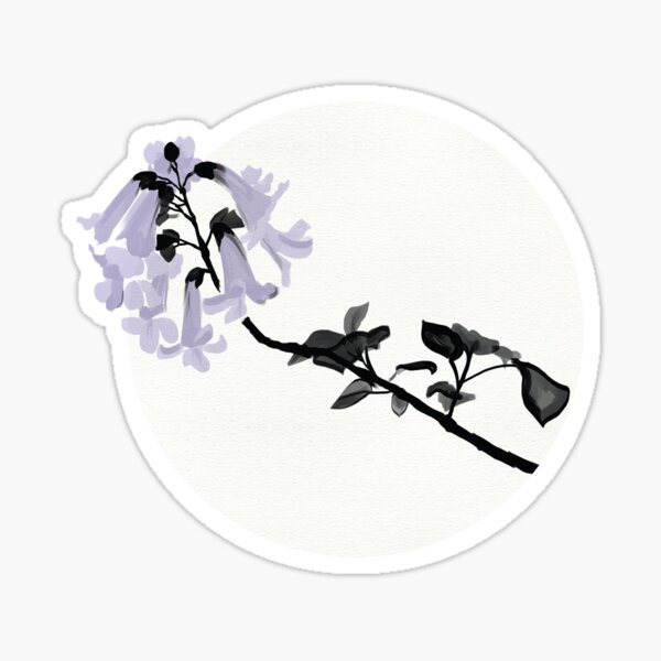 Paulownia Trees Produce Seeds Sticker