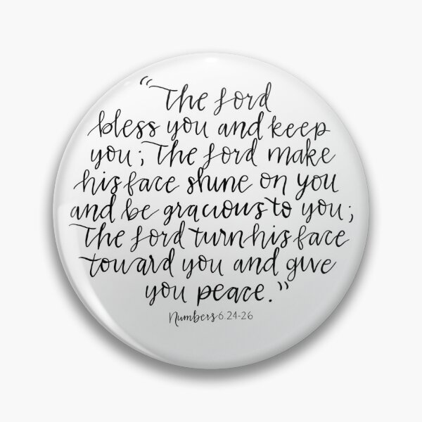 Item preview, The blessing scripture Numbers 6:24-26 designed and sold by katiemma2.