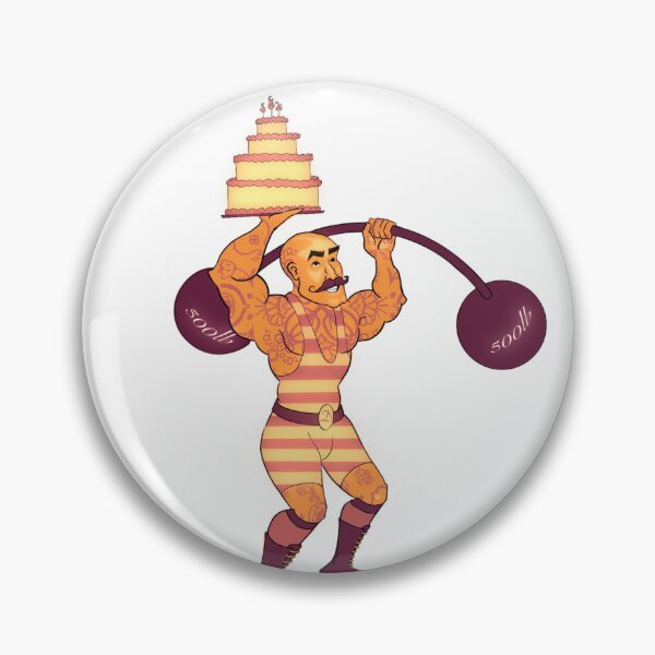 Item preview, Absolute Unit Circus Performer Birthday Greeting designed and sold by Miriana  Lawson.