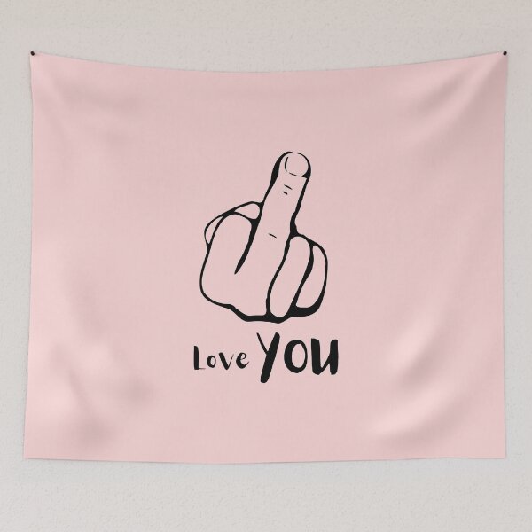 Item preview, Fuck you Love you designed and sold by RealHyper.