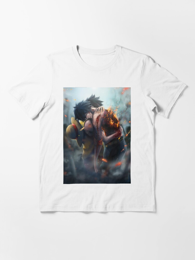 one piece ace death shirt