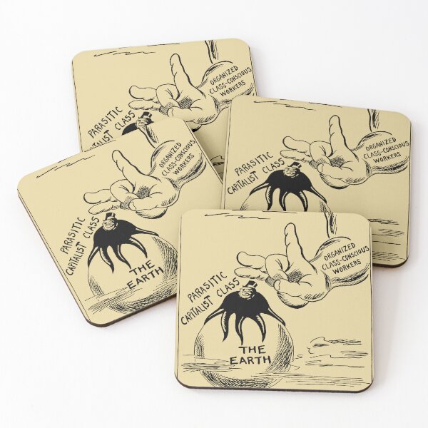 Item preview, Get Rid Of The Parasite - Historical, Socialist, Anti-Capitalist designed and sold by SpaceDogLaika.