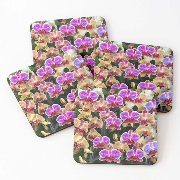 Item preview, many multi-coloured orchids designed and sold by David-Howells.