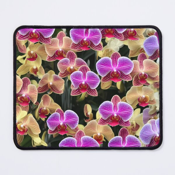 Item preview, many multi-coloured orchids designed and sold by David-Howells.