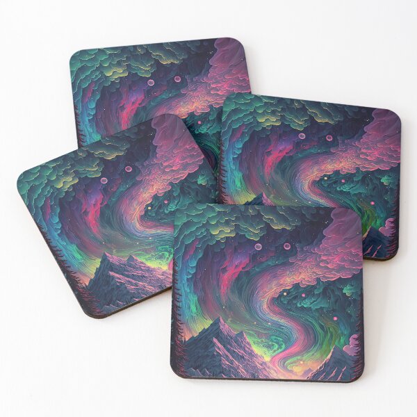 Item preview, Psychedelic Alien Landscape designed and sold by SeedDesign.