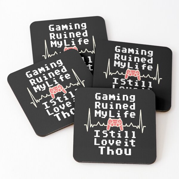 Item preview, Gaming Ruined my Life  designed and sold by Mariano ⭐⭐⭐⭐⭐.