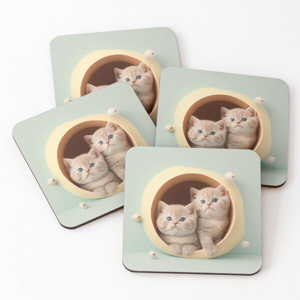 Item preview, Kittens Pastel 18 designed and sold by jetaiart.