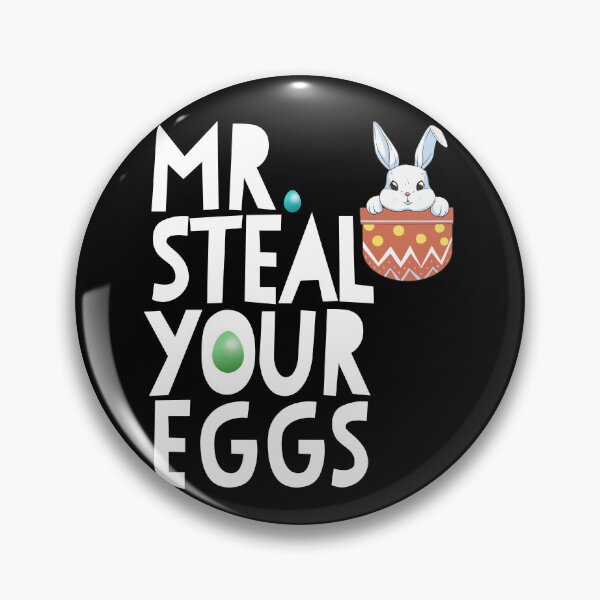 Artikelvorschau, Mr Steal Your Eggs Kids Easter Sunday Funny Boys Easter Gear entworfen und verkauft von DynamicDesign.