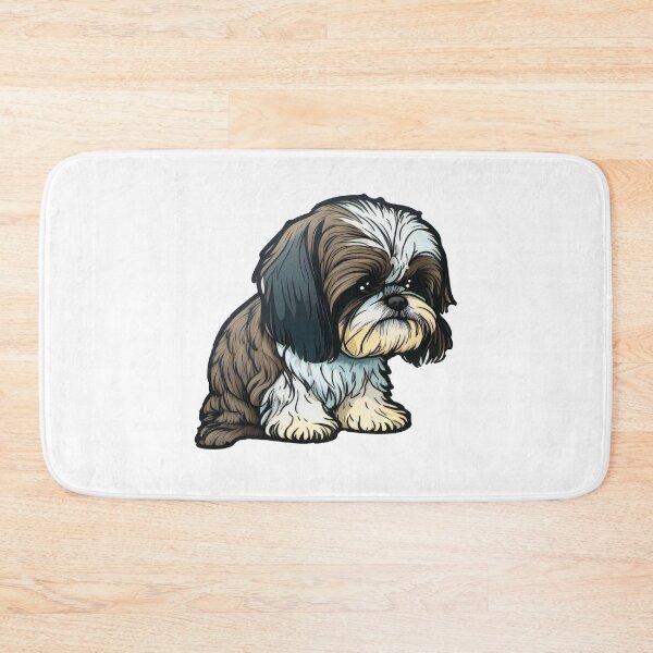 Item preview, Shitzu Dog Sticker designed and sold by EireTV.