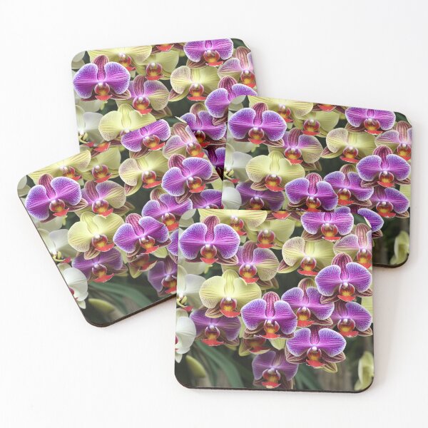 Item preview, many multi-coloured orchids designed and sold by David-Howells.