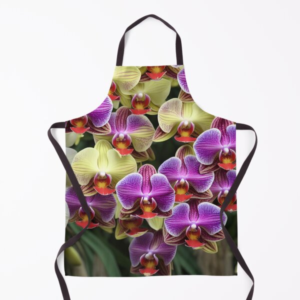 Item preview, many multi-coloured orchids designed and sold by David-Howells.