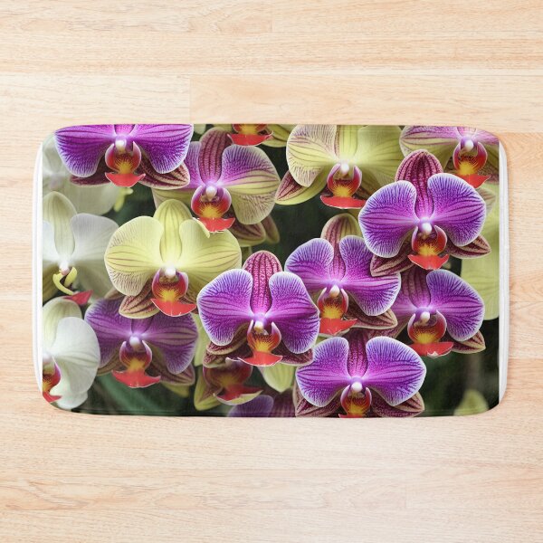 Item preview, many multi-coloured orchids designed and sold by David-Howells.