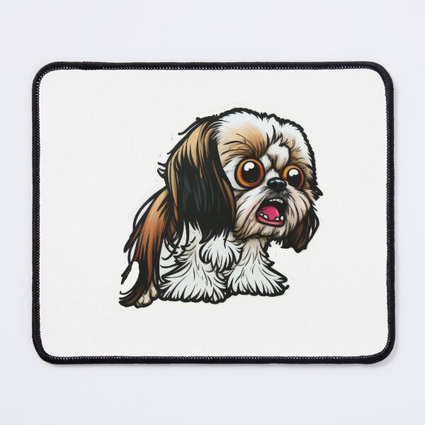 Item preview, Shitzu Dog Sticker designed and sold by EireTV.