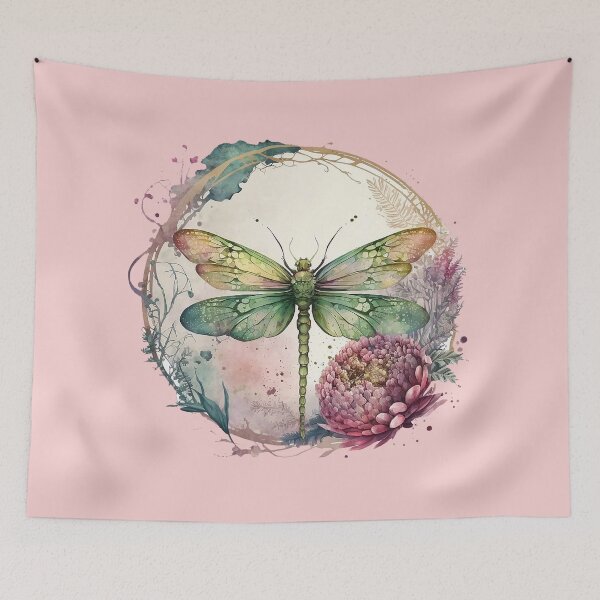 Item preview,  Mystical dragonfly  designed and sold by Dharmandalaart.