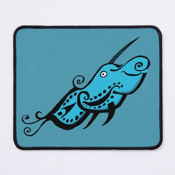 Item preview, Narwhal Blue designed and sold by rustmoon.