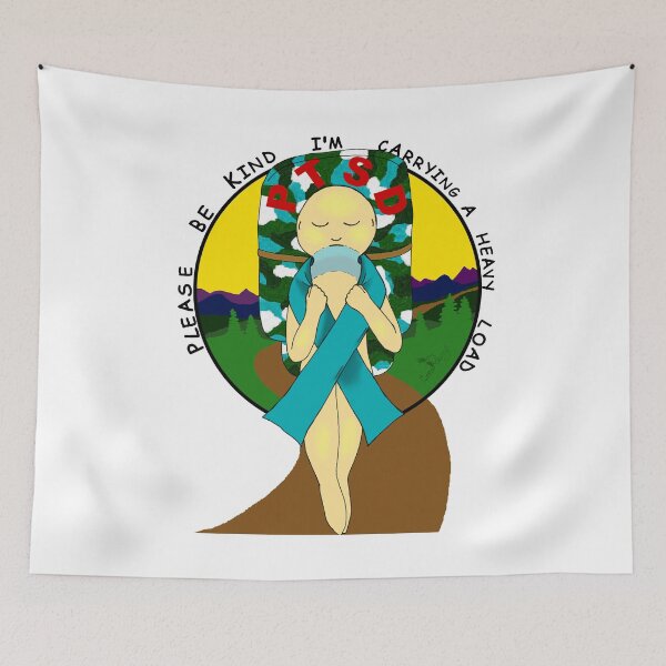 Item preview, Post Traumatic Stress Disorder Awareness designed and sold by cameoivory.