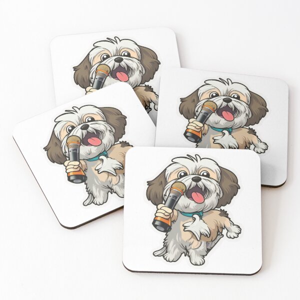 Item preview, Shitzu Dog Sticker designed and sold by EireTV.