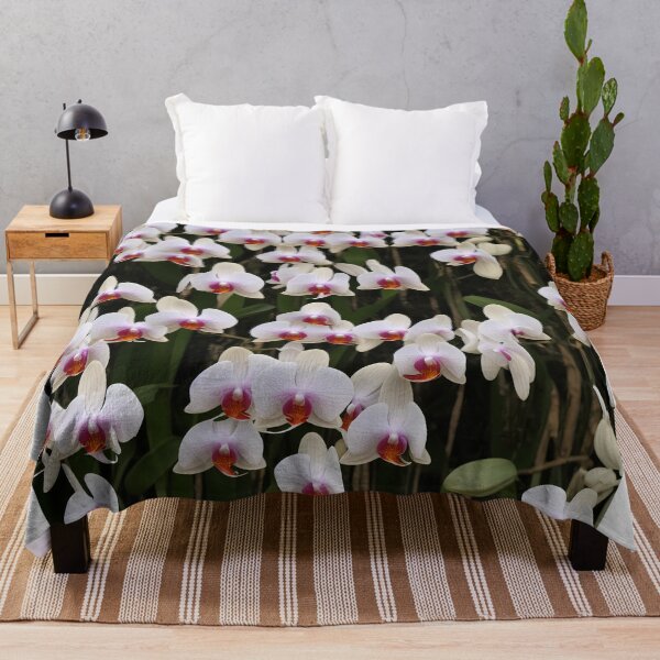 Item preview, many white-red orchids designed and sold by David-Howells.
