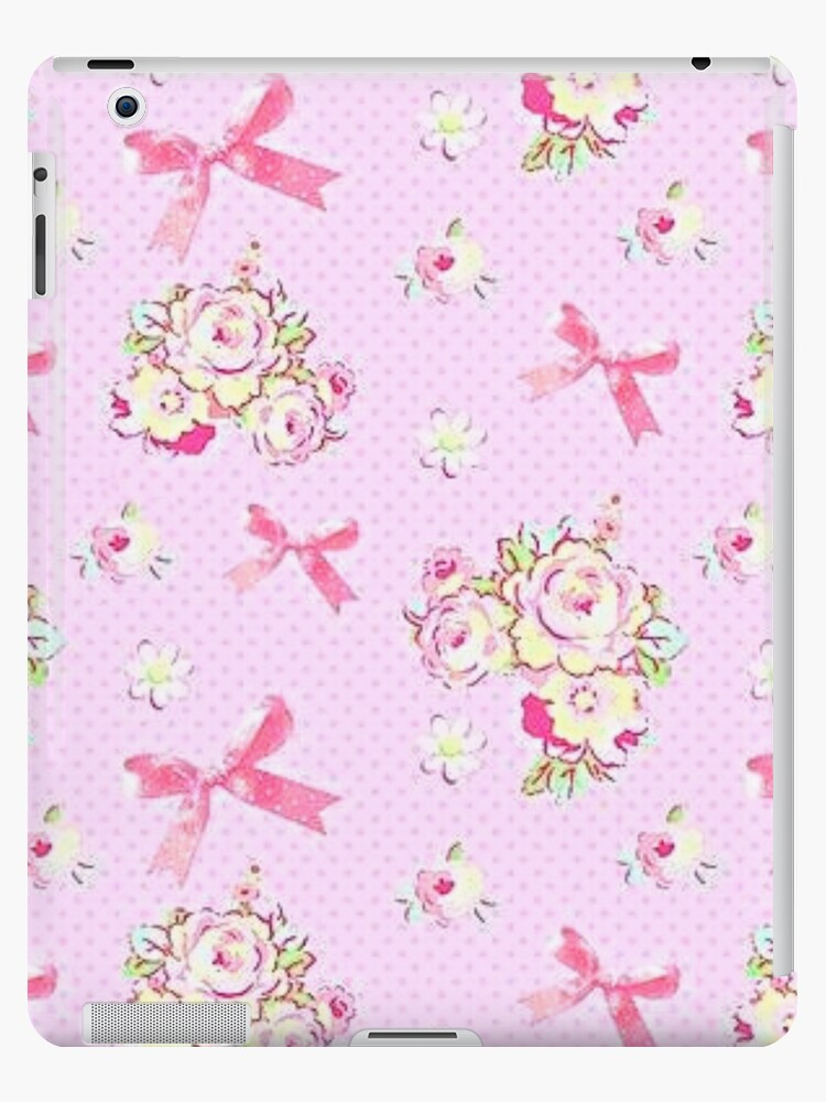 Pink ribbon bows coquette  iPad Case & Skin for Sale by Pixiedrop