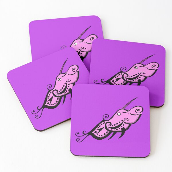 Item preview, Narwhal Pink designed and sold by rustmoon.