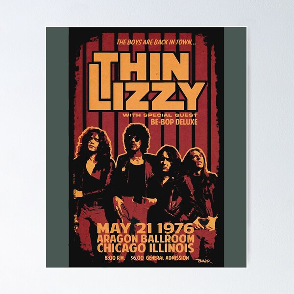 Thin Lizzy Posters for Sale | Redbubble