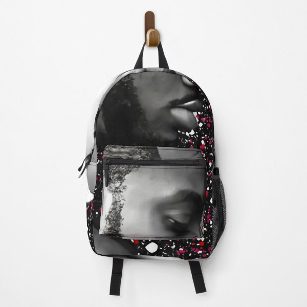 Item preview, Black Love in Splashes of Black and White and a Touch of Color of Passion designed and sold by wgeorgio.