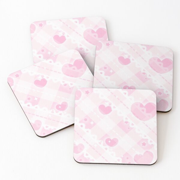 Item preview, Coquette gingham heart pattern  designed and sold by Pixiedrop.
