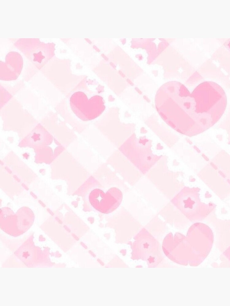 Coquette hearts pattern | Sticker