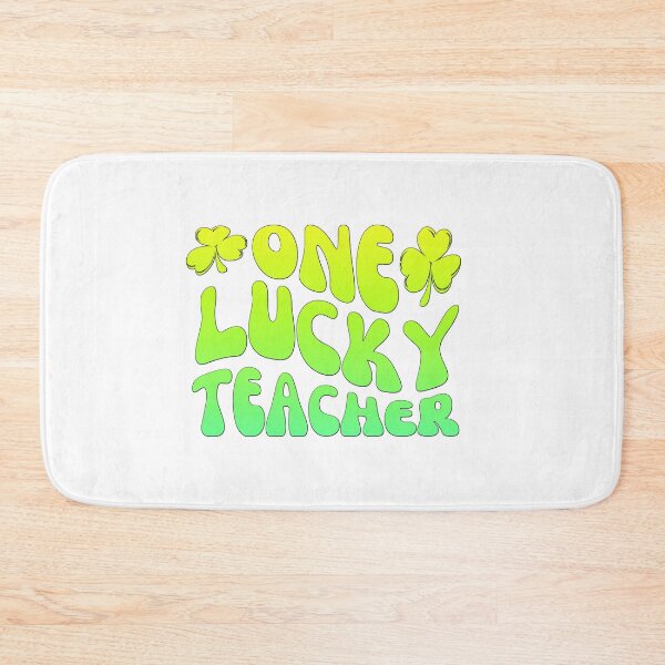 Item preview, One Lucky Teacher - Funny Teacher Gift, Shamrocked,  St. Patrick's Day designed and sold by Sun Sand & Sea Art.