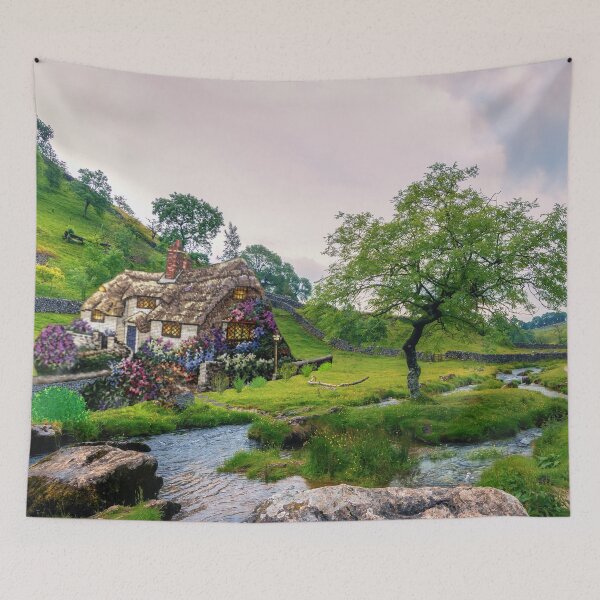 Item preview, Cottage by the Creek designed and sold by art999999.