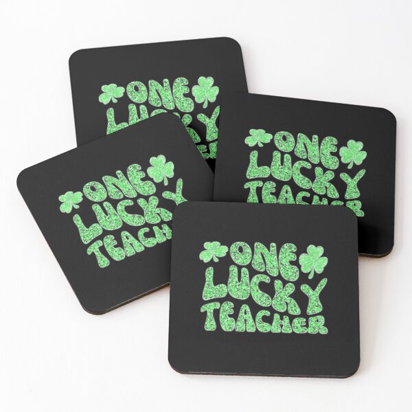 Item preview,  One Lucky Teacher - Funny Teacher Gift, Shamrocked,  St. Patrick's Day designed and sold by Sun Sand & Sea Art.