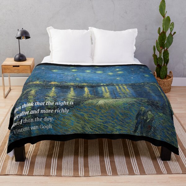Item preview, Van Gogh Stars With Van Gogh Quote designed and sold by Classicambience.