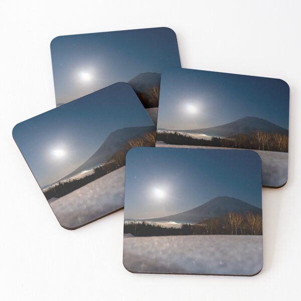 Item preview, Mount Yotei at Night designed and sold by PitakChai93.