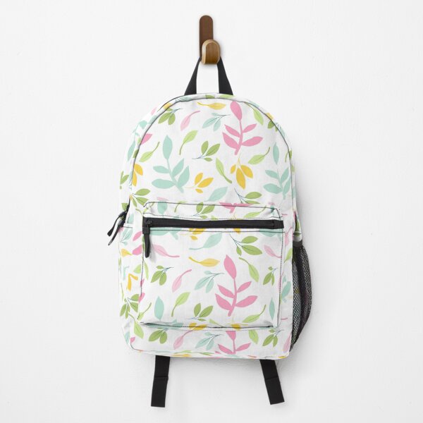 Item preview, Cute pastel colors leafs seamless pattern on white background. designed and sold by Jayjaynaenae.
