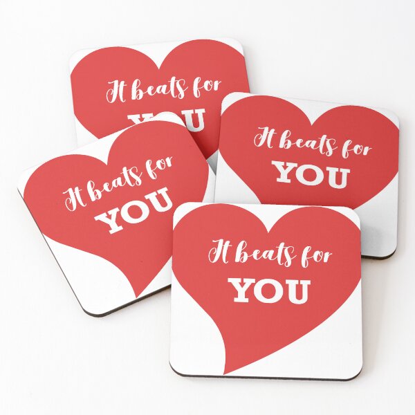 Item preview, i heart you. It beats for you designed and sold by Amit D.