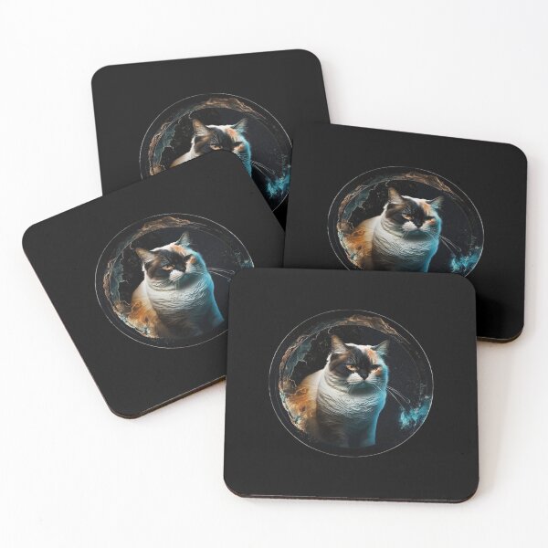 Item preview, Warrior Cats in Round: Captivating Designs for Feline Enthusiasts designed and sold by Cheeky Companions.