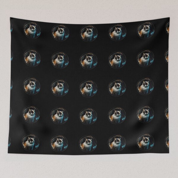 Item preview, Warrior Cats in Round: Captivating Designs for Feline Enthusiasts designed and sold by Cheeky Companions.